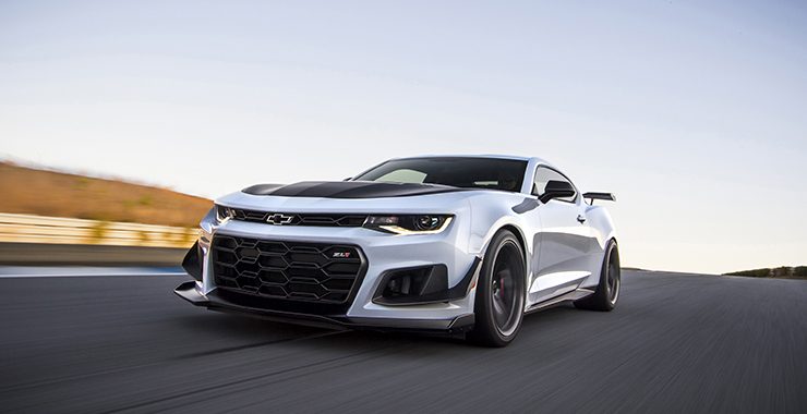 CAMARO ZL1 1LE COM TRANSMISSÃO AUTOMÁTICA DE 10 VELOCIDADES