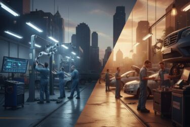 Panorama Financeiro da Oficina: Investimento vs. Fluxo de Caixa