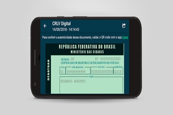 Detran/RJ lança CRLV em formato digital